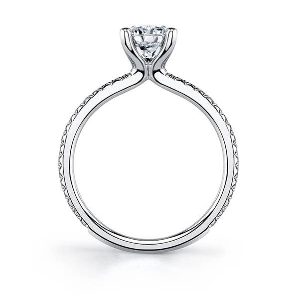 Round Solitaire Diamond Engagement Ring